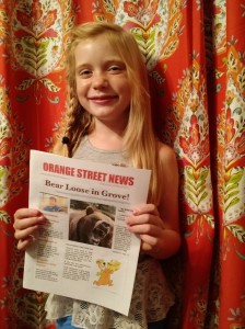 nine year old reporter Hilde Kate Lysiak